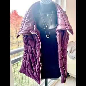 Workshop Republic Purple Puffer Vest / Jacket